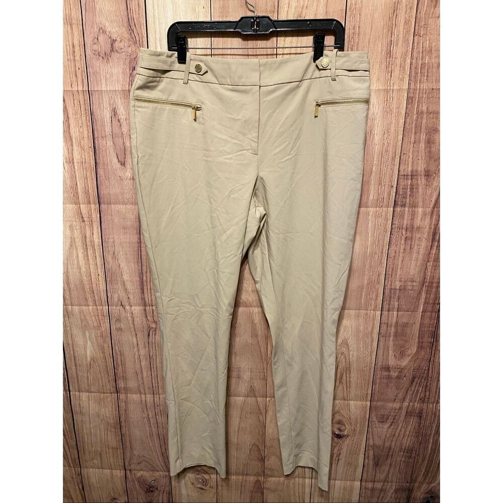 Calvin Klein size 14 beige pants business